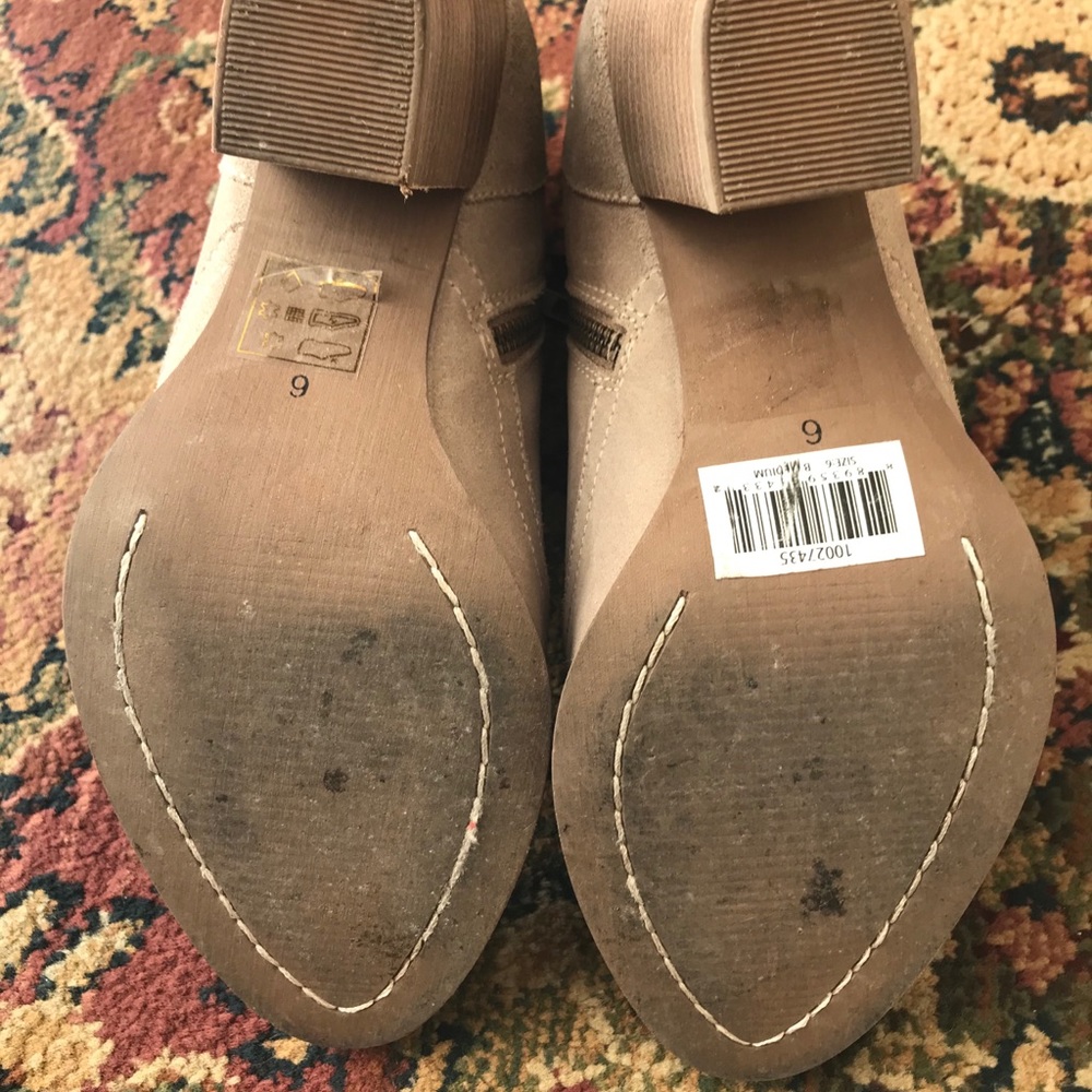 Short suede booties - Picture 4 of 4